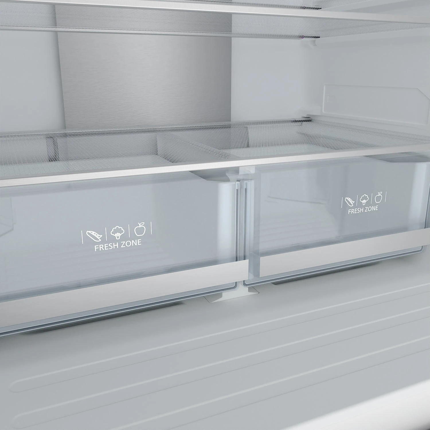 30 Inch French Door Counter Depth Refrigerator With Ice Maker White/blue Gordon Ramsay Series RF3017FFDWBLU