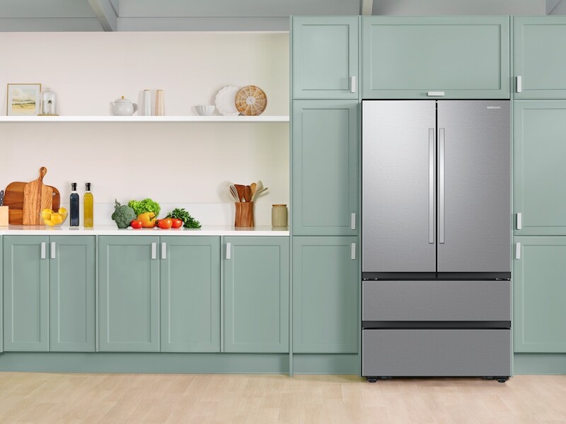31 cu. ft. Mega Capacity 4-Door French Door Refrigerator with Dual Auto Ice Maker in Stainless Steel RF31CG7200SR