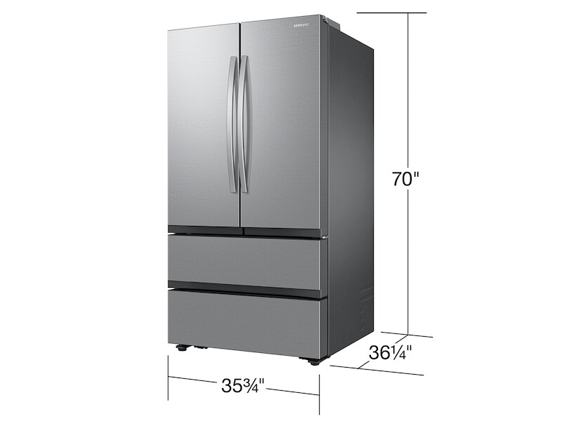 31 cu. ft. Mega Capacity 4-Door French Door Refrigerator with Dual Auto Ice Maker in Stainless Steel RF31CG7200SR