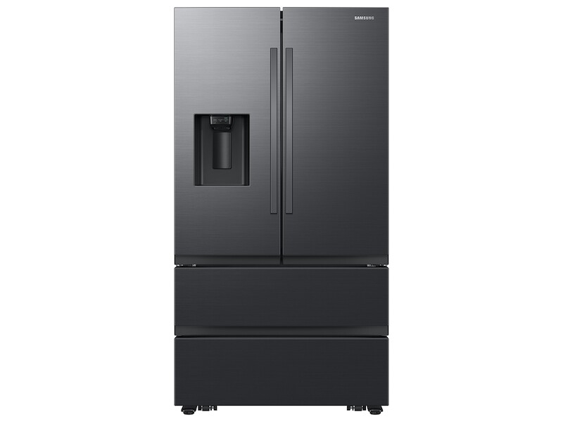 30 cu. ft. Mega Capacity 4-Door French Door Refrigerator with Four Types of Ice in Matte Black Steel RF31CG7400MT, product image 5 of 12