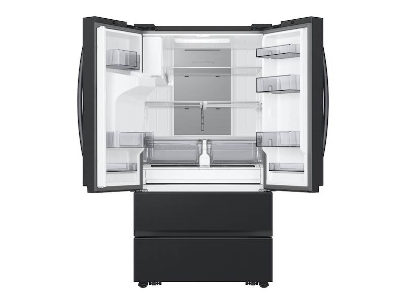 30 cu. ft. Mega Capacity 4-Door French Door Refrigerator with Four Types of Ice in Matte Black Steel RF31CG7400MT, product image 8 of 12