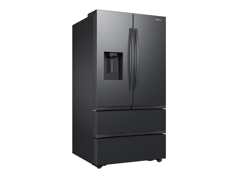 30 cu. ft. Mega Capacity 4-Door French Door Refrigerator with Four Types of Ice in Matte Black Steel RF31CG7400MT, product image 6 of 12