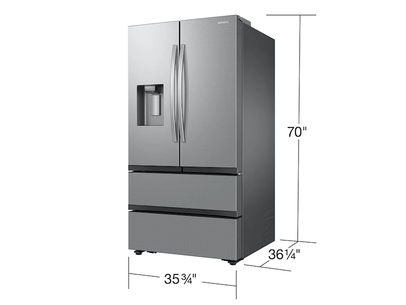 30 cu. ft. Mega Capacity 4-Door French Door Refrigerator with Four Types of Ice in Stainless Steel RF31CG7400SRAA