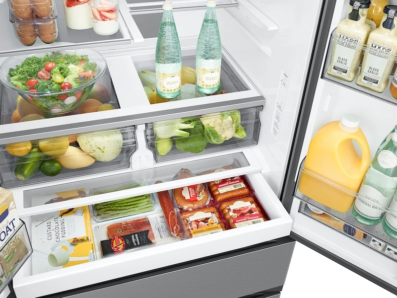 30 cu. ft. Mega Capacity 4-Door French Door Refrigerator with Four Types of Ice in Stainless Steel RF31CG7400SRAA