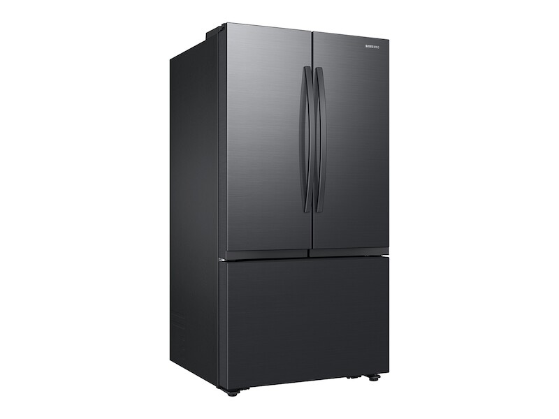 32 cu. ft. Mega Capacity 3-Door French Door Refrigerator with Dual Auto Ice Maker in Matte Black Steel RF32CG5100MT