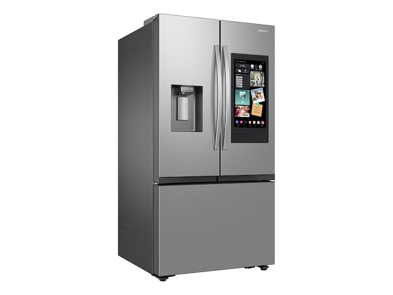 30 cu. ft. Mega Capacity 3-Door French Door Refrigerator with Family Hub in Stainless Steel RF32CG5900SR