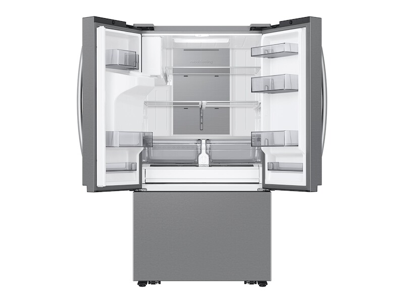 30 cu. ft. Mega Capacity 3-Door French Door Refrigerator with Family Hub in Stainless Steel RF32CG5900SR