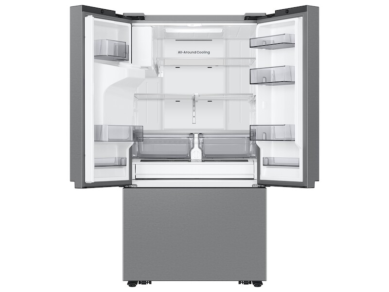 31 Cu Ft Mega Capacity 3 Door French Door Refrigerator With External Water And Ice Dispenser In Stainless RF32CG5B10SRAA
