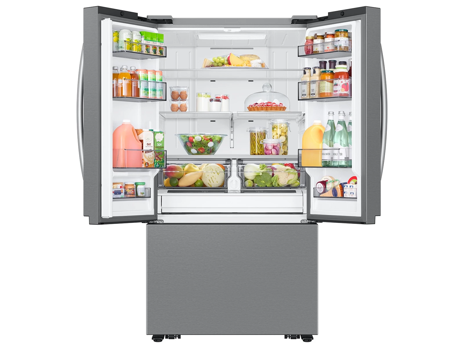 Bespoke AI 3-Door French Door Mega Capacity | Auto Ice Maker 32 cu. ft. RF32CG5D00SRAA