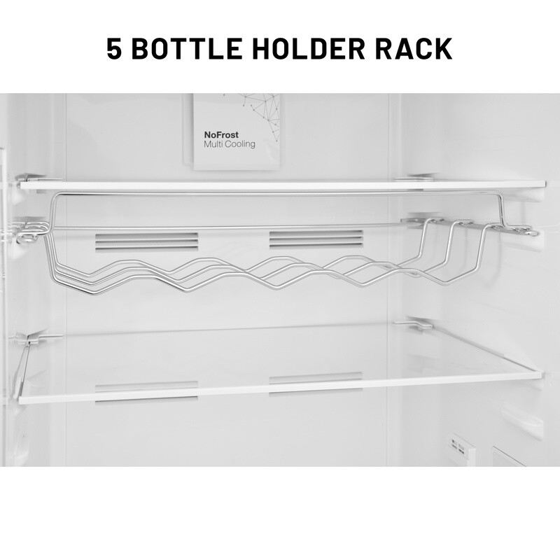 Conserv 12cf No Frost Bottom Freezer Refrigerator Wine Rack GARAGE READY E-Star -- RF331120