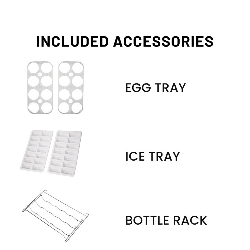Conserv 12cf No Frost Bottom Freezer Refrigerator Wine Rack GARAGE READY E-Star -- RF331120