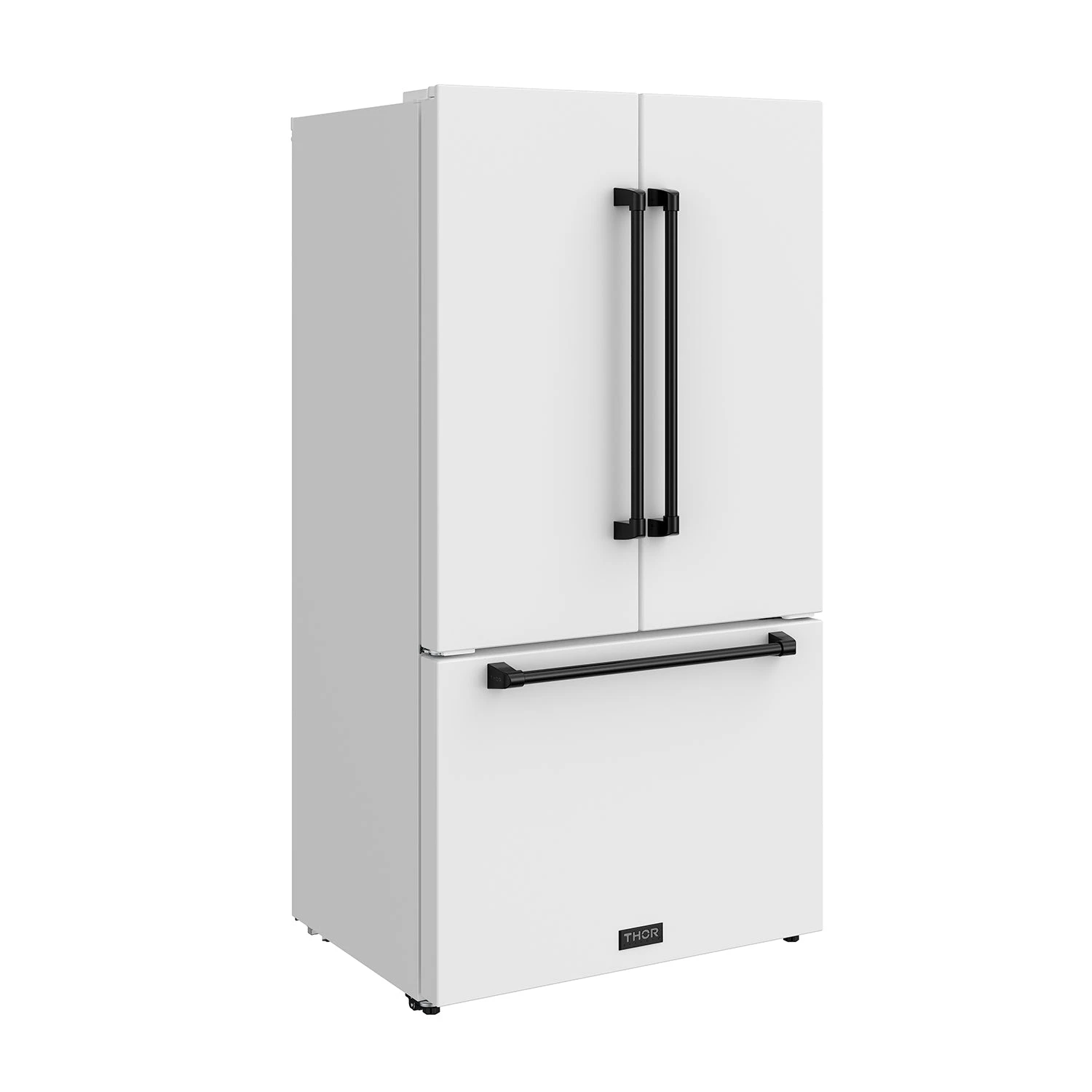 36 Inch French Door Counter Depth Refrigerator With Ice Maker White/black Gordon Ramsay Series RF3621CTDWBLK