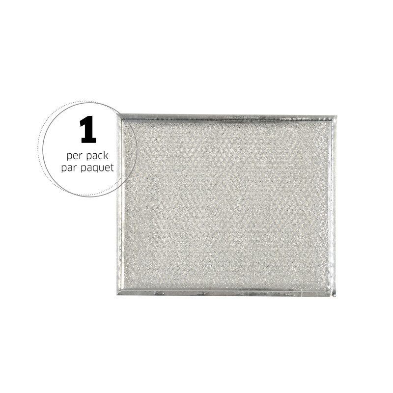Broan-NuTone Genuine Replacement Aluminum Filter for Range Hoods, 8-3/4" x 10-1/2", Fits Select Models RF48A