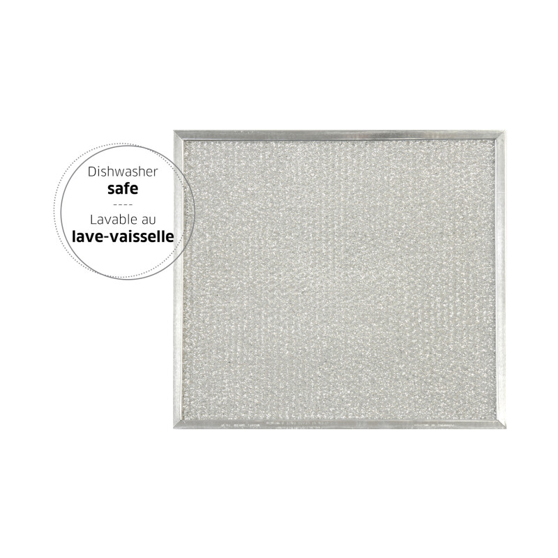 Broan-NuTone Genuine Replacement Aluminum Filter for Range Hoods, 10-5/8" x 11-3/4", Fits Select Models RF56A