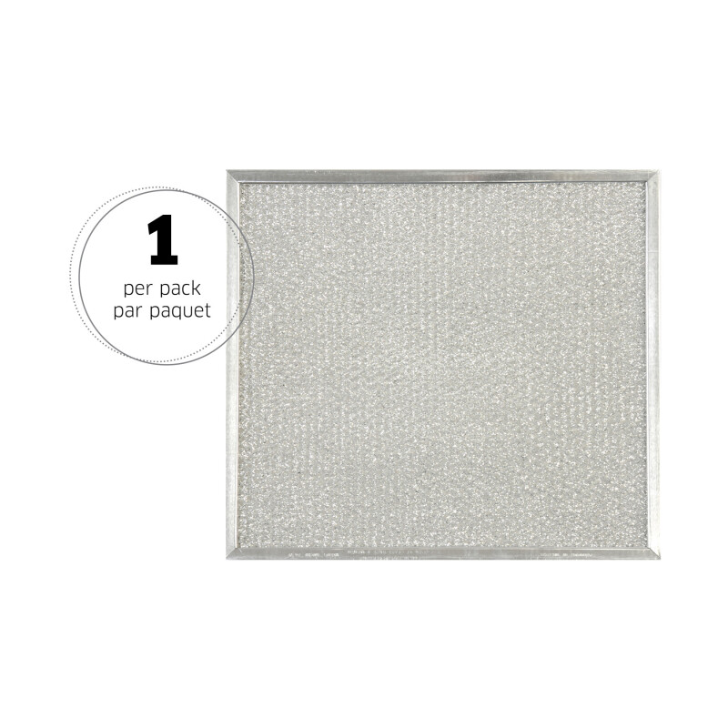 Broan-NuTone Genuine Replacement Aluminum Filter for Range Hoods, 10-5/8" x 11-3/4", Fits Select Models RF56A