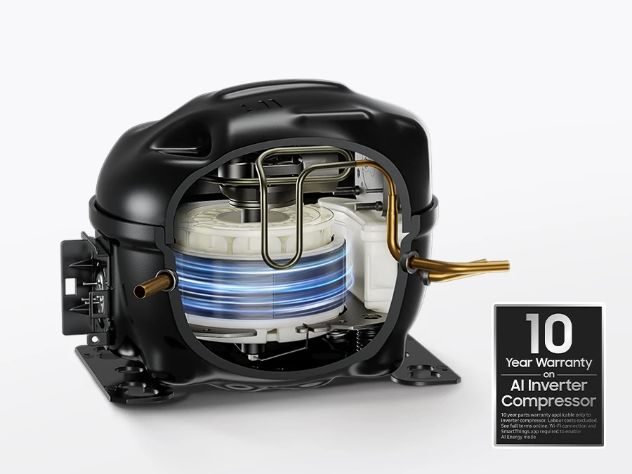AI Inverter Compressor with 10 year warranty