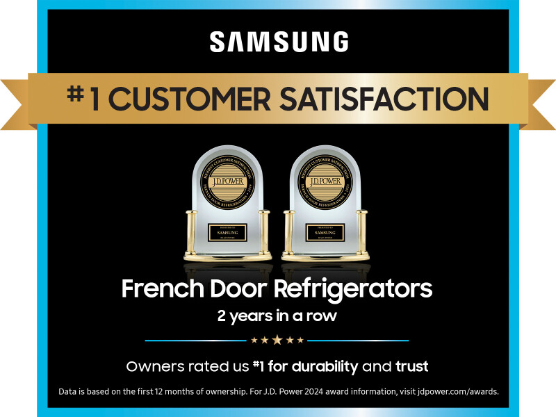 Bespoke AI 4-Door French Door RF70F29DERAA