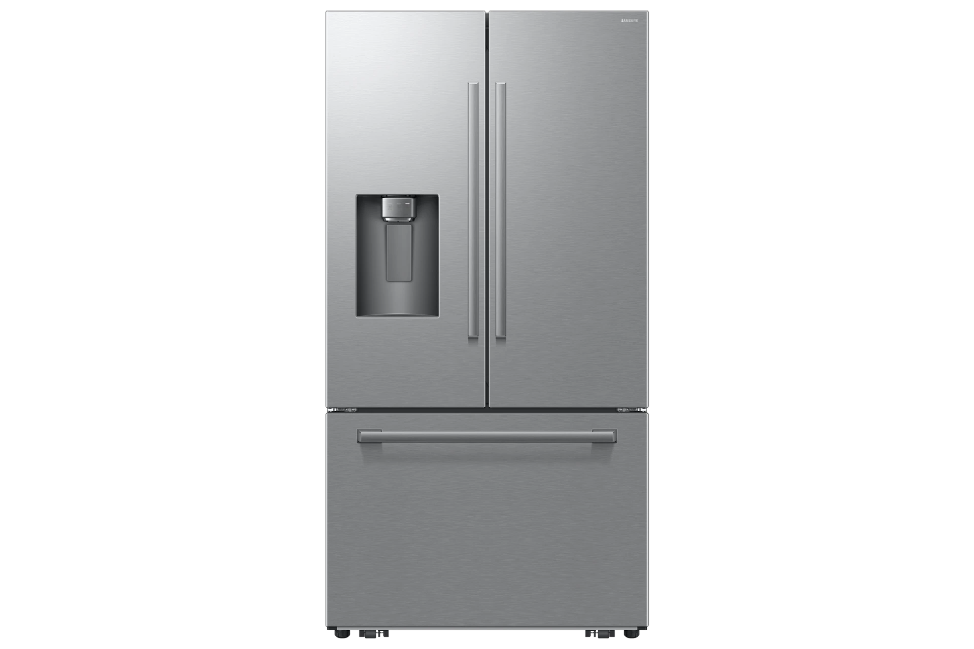 Bespoke AI 3-Door French Door Zero Clearance Fit | Dual Auto Ice Maker 24 cu. ft. RF70H25HERAA