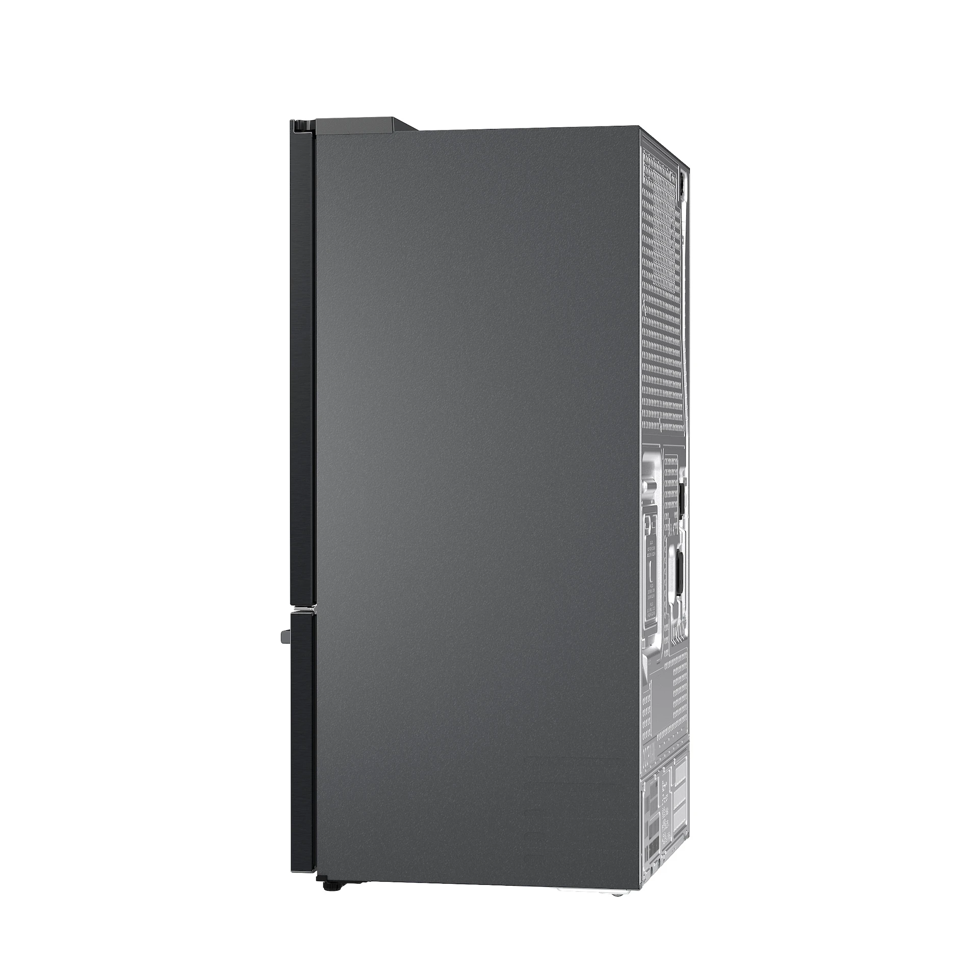 Bespoke AI 3-Door French Door Zero Clearance Fit | In-Door Tall Dispenser 30 cu.ft. RF70H30KEEAA