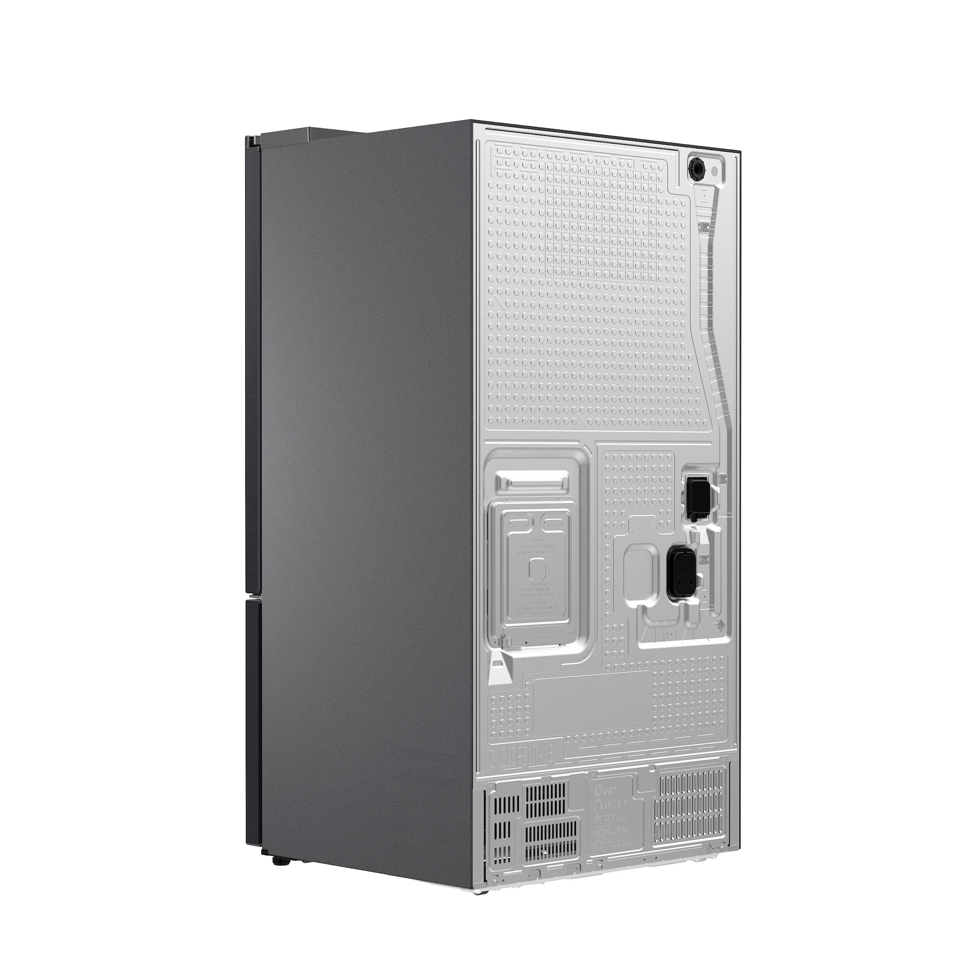 Bespoke AI 3-Door French Door Zero Clearance Fit | In-Door Tall Dispenser 30 cu.ft. RF70H30KEEAA