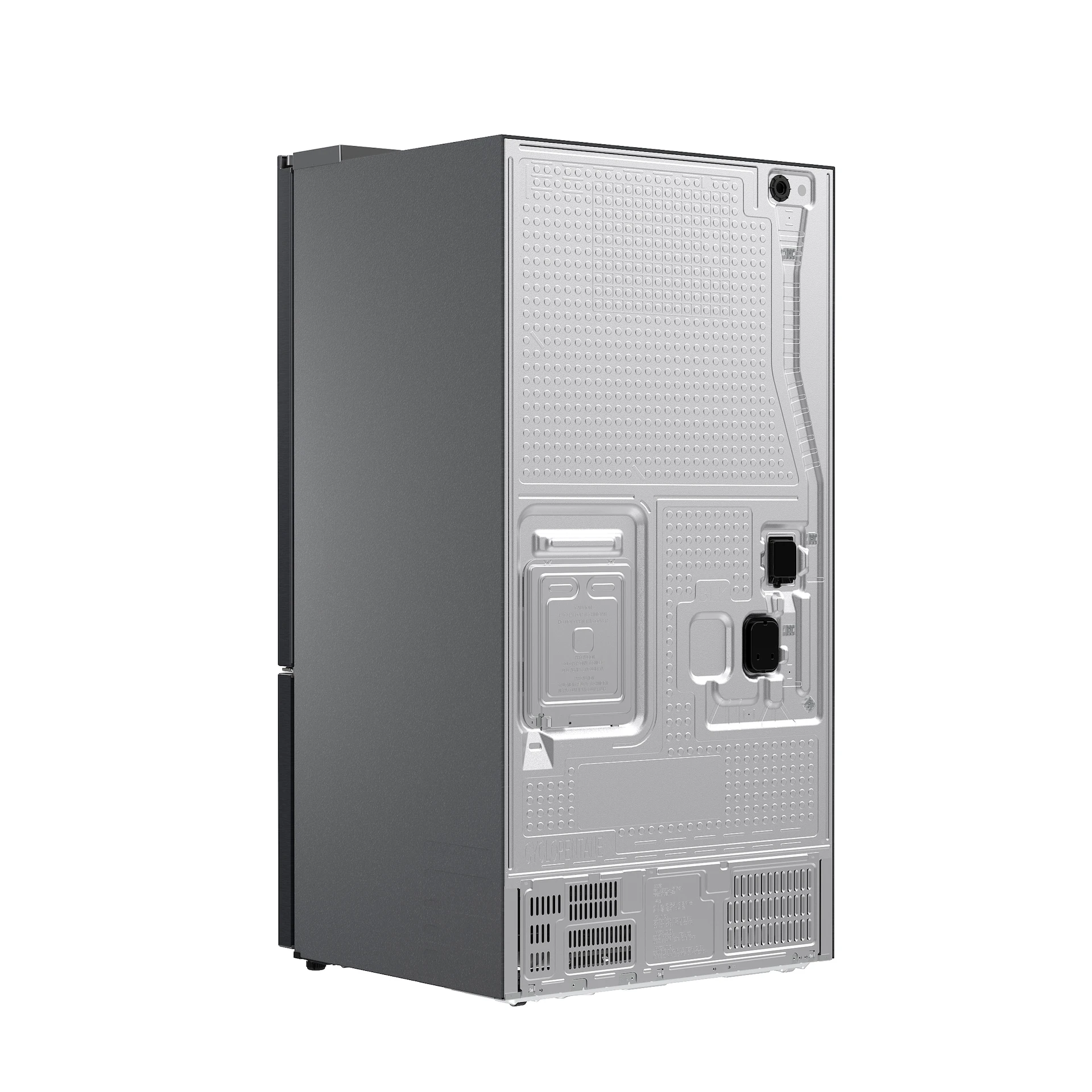 Bespoke AI 3-Door French Door Zero Clearance Fit | In-Door Tall Dispenser 30 cu.ft. RF70H30KEEAA