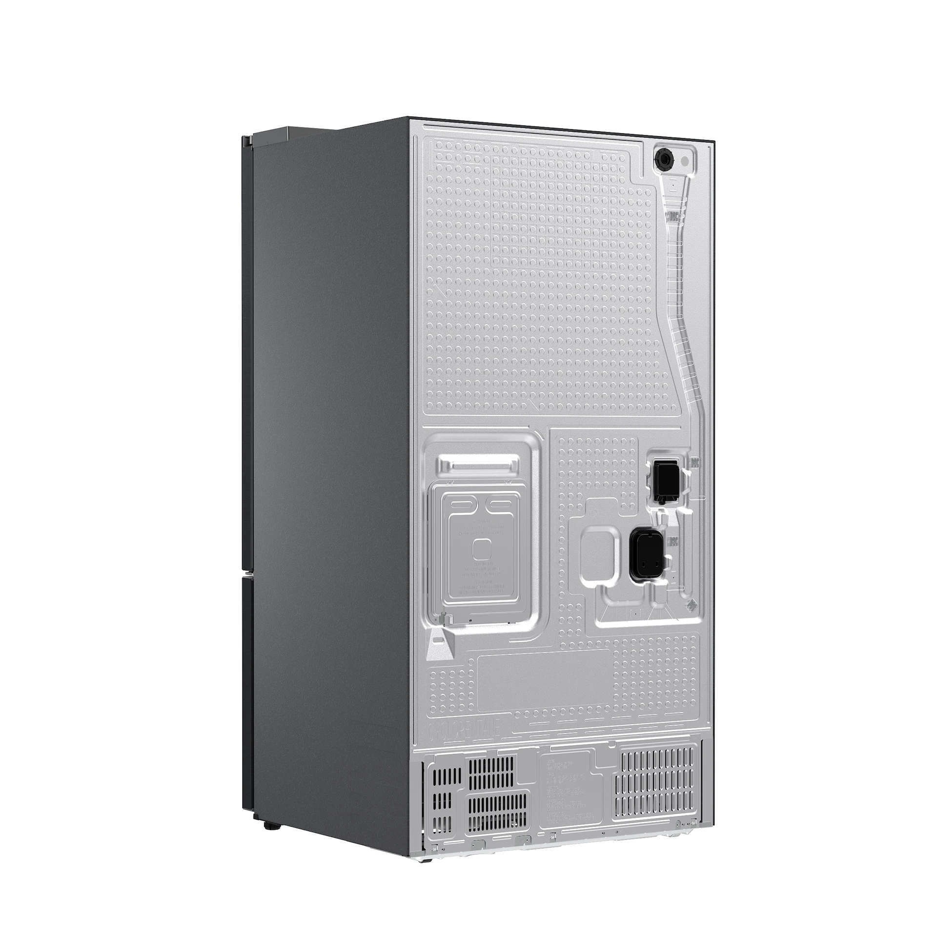 Bespoke AI 3-Door French Door Zero Clearance Fit | In-Door Tall Dispenser 30 cu.ft. RF70H30KEEAA