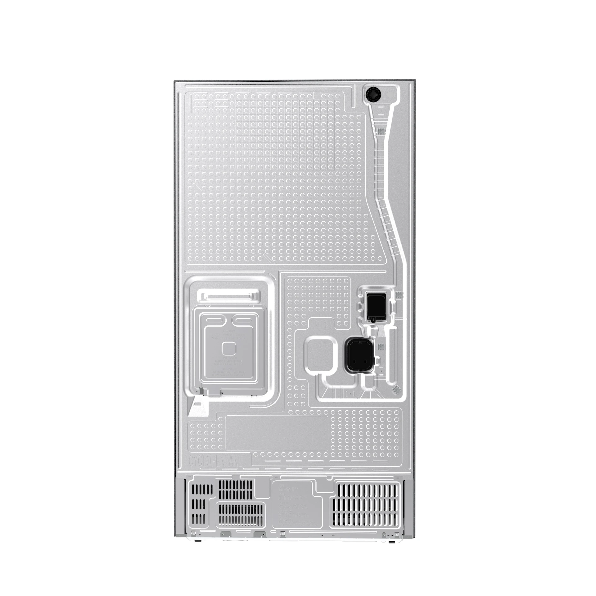 Bespoke AI 3-Door French Door Zero Clearance Fit | In-Door Tall Dispenser 30 cu.ft. RF70H30KEEAA
