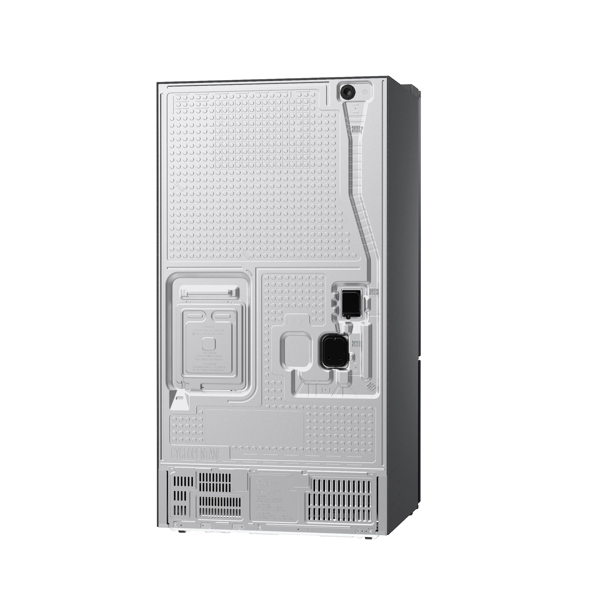 Bespoke AI 3-Door French Door Zero Clearance Fit | In-Door Tall Dispenser 30 cu.ft. RF70H30KEEAA