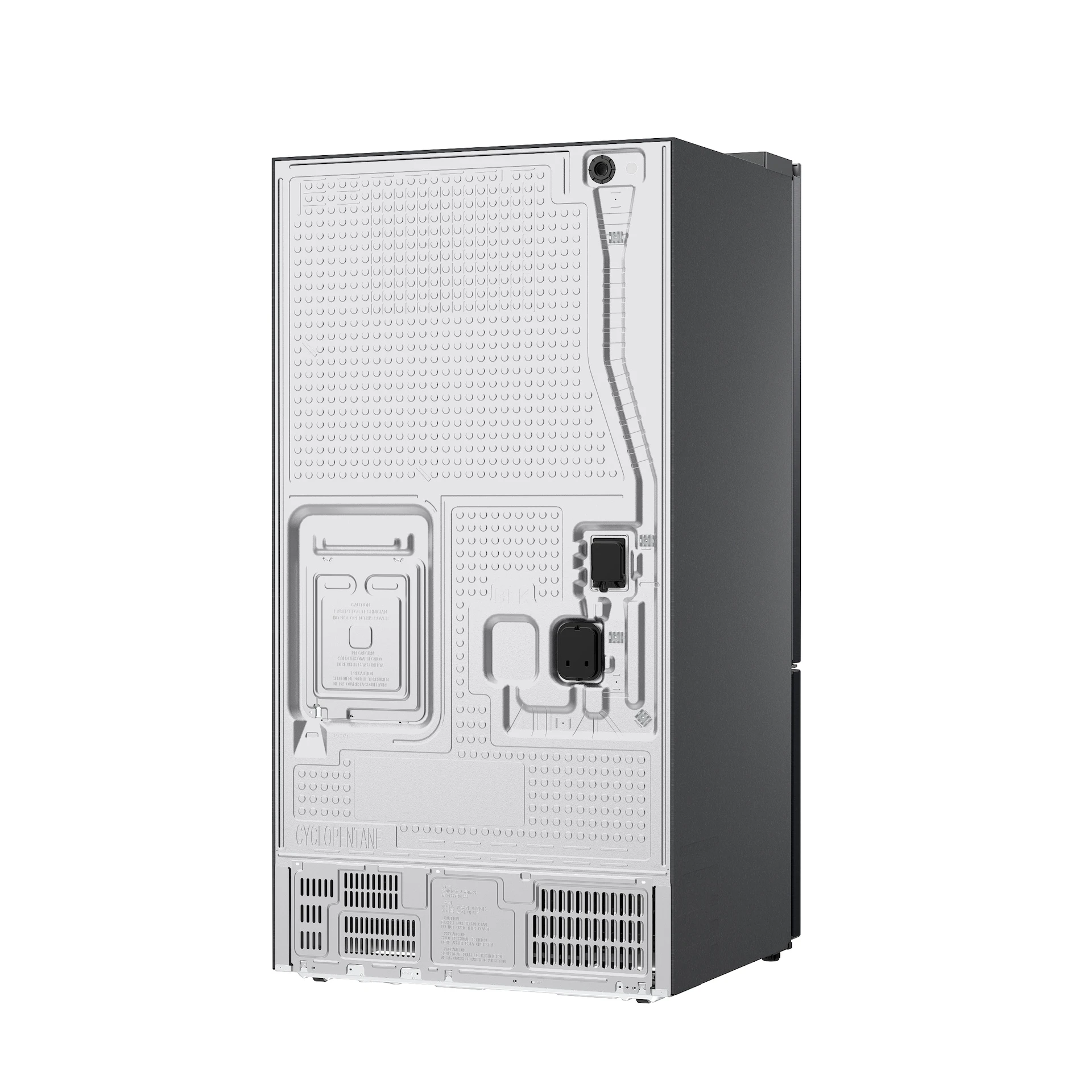 Bespoke AI 3-Door French Door Zero Clearance Fit | In-Door Tall Dispenser 30 cu.ft. RF70H30KEEAA