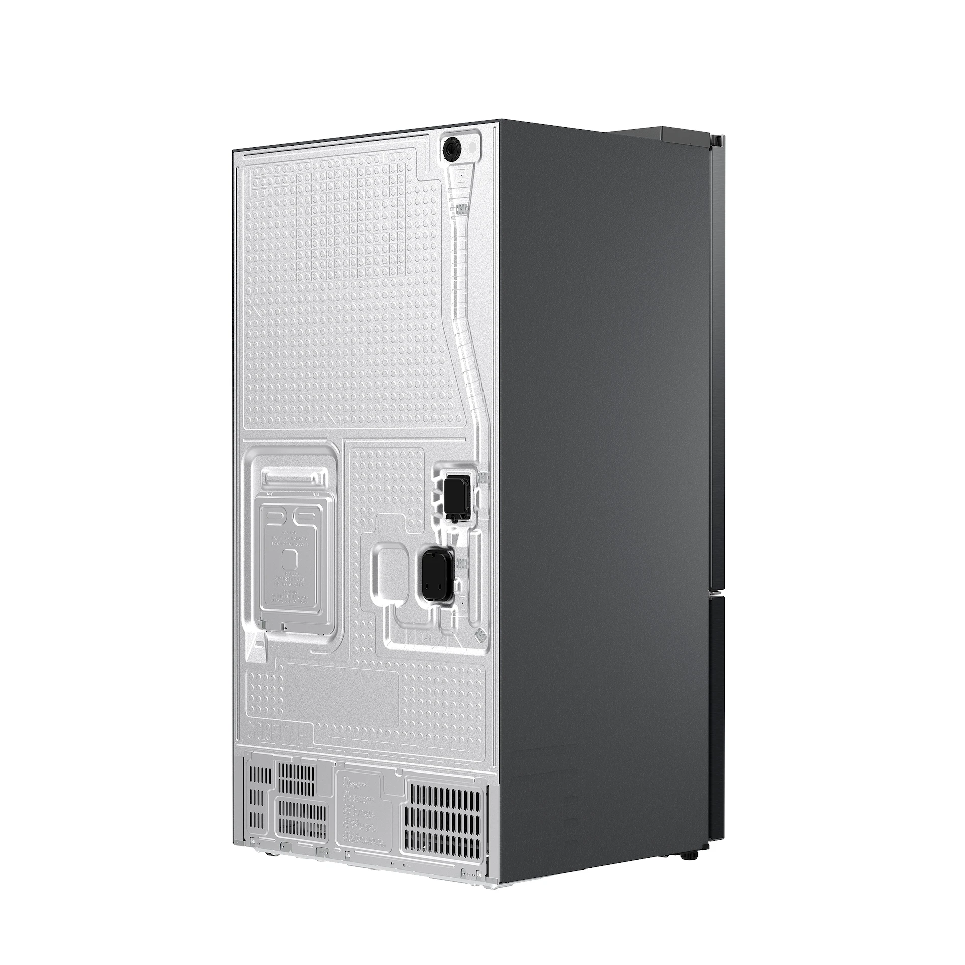 Bespoke AI 3-Door French Door Zero Clearance Fit | In-Door Tall Dispenser 30 cu.ft. RF70H30KEEAA