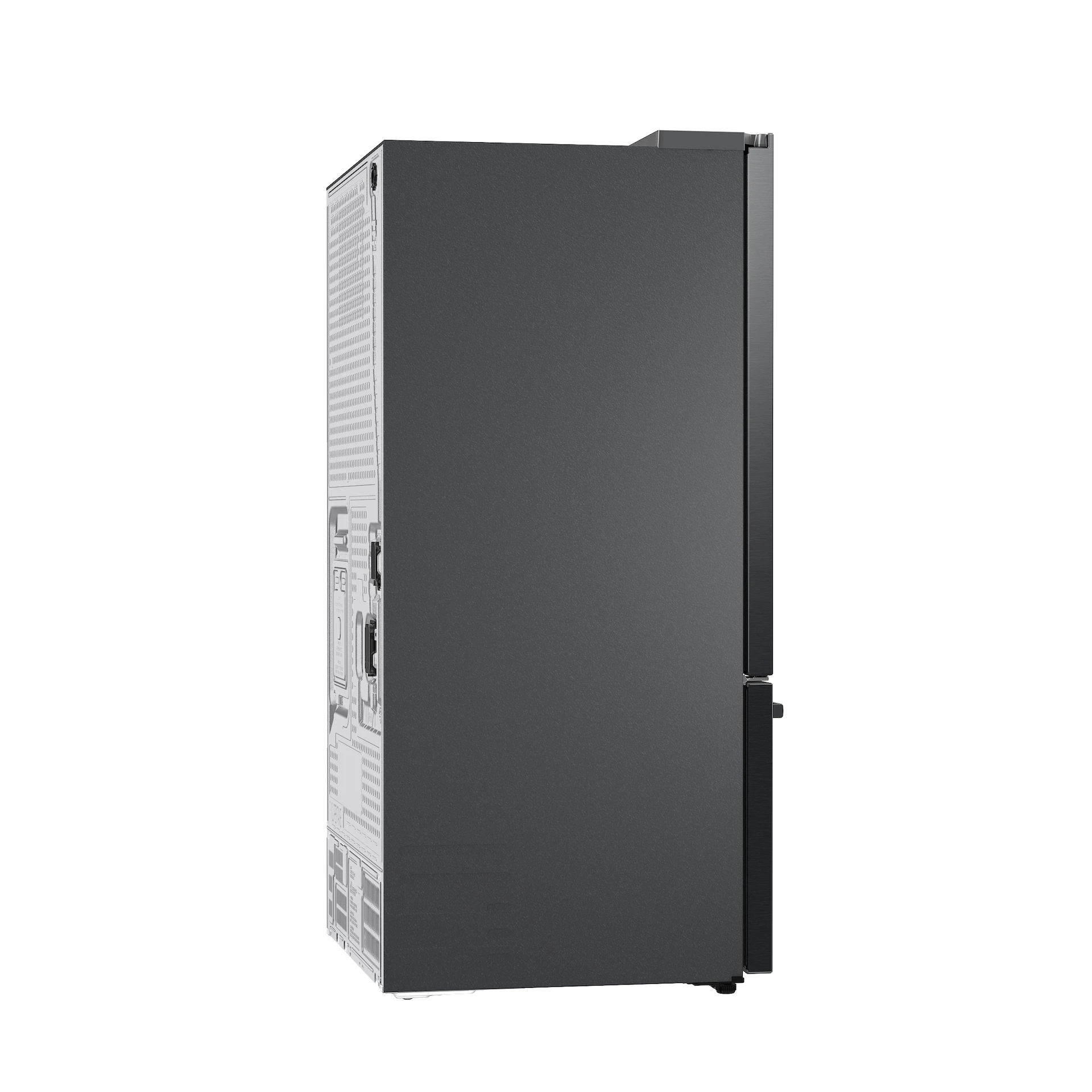 Bespoke AI 3-Door French Door Zero Clearance Fit | In-Door Tall Dispenser 30 cu.ft. RF70H30KEEAA