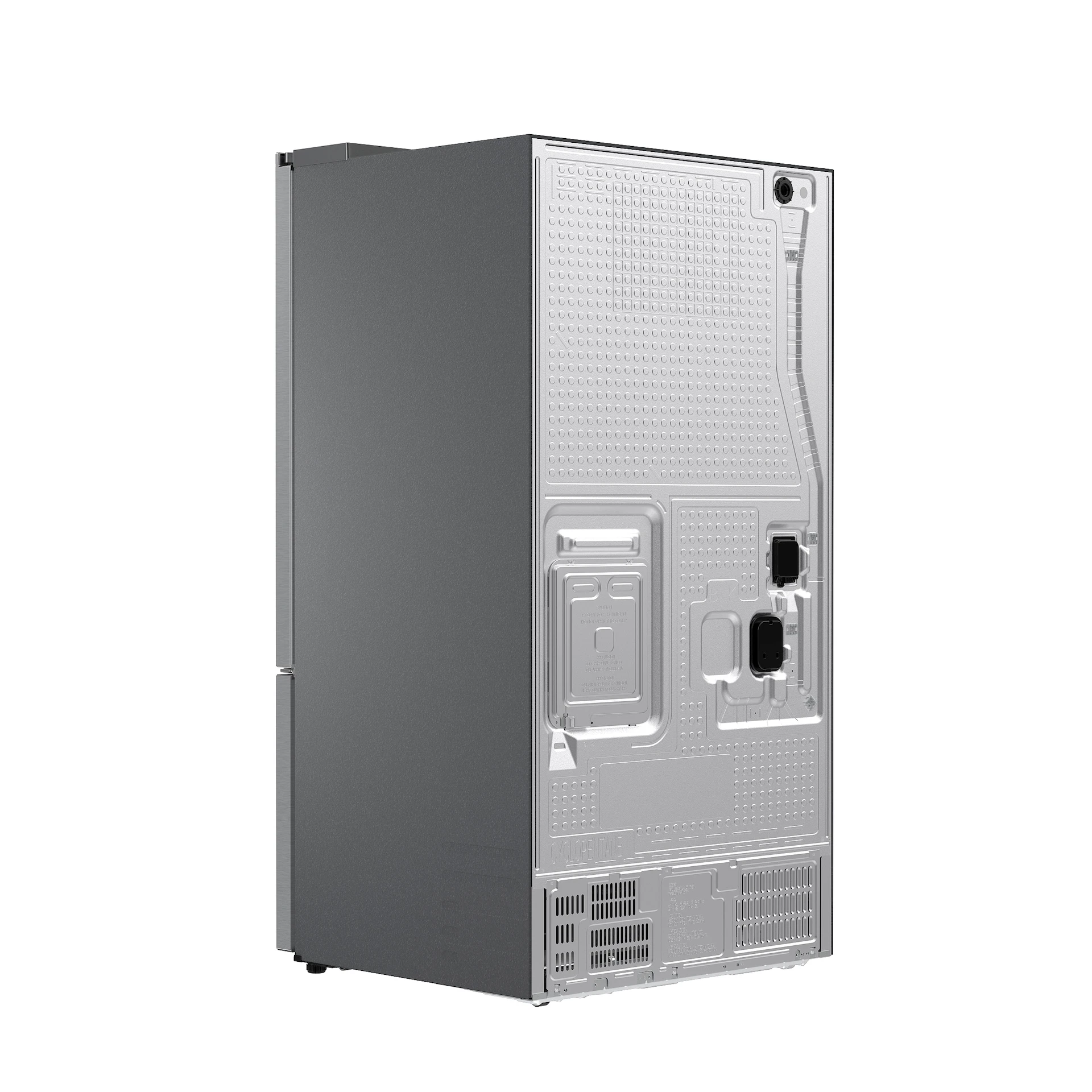 Bespoke AI 3-Door French Door Zero Clearance Fit | In-Door Tall Dispenser 30 cu.ft. RF70H30KERAA