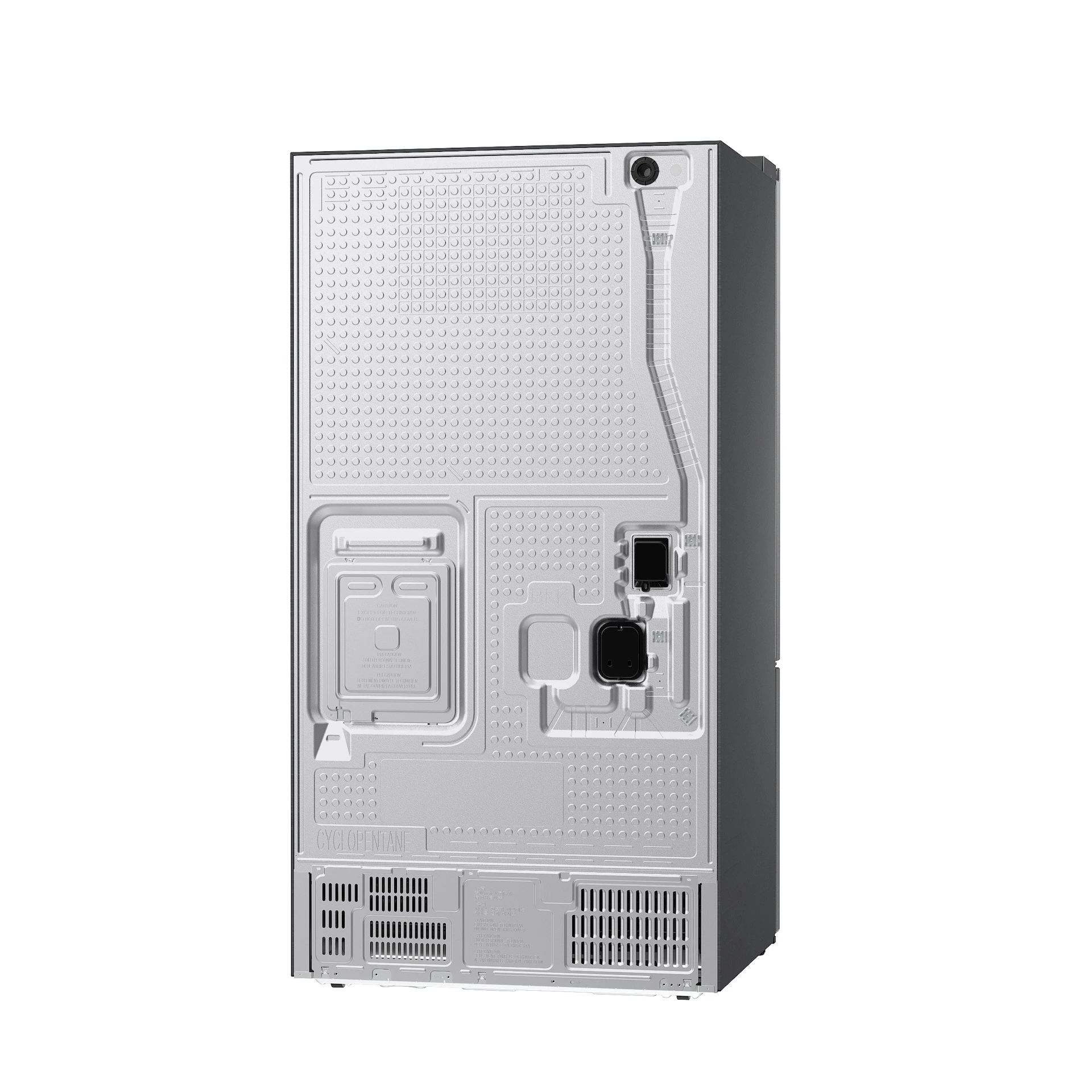 Bespoke AI 3-Door French Door Zero Clearance Fit | In-Door Tall Dispenser 30 cu.ft. RF70H30KERAA