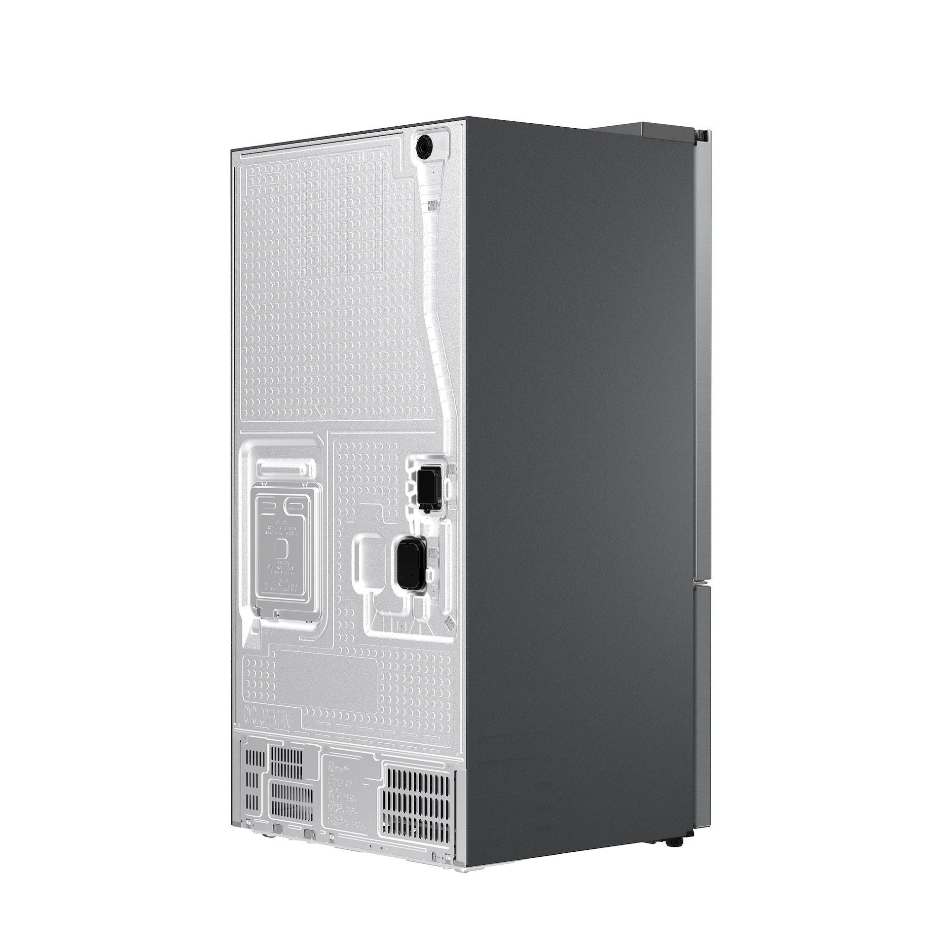 Bespoke AI 3-Door French Door Zero Clearance Fit | In-Door Tall Dispenser 30 cu.ft. RF70H30KERAA