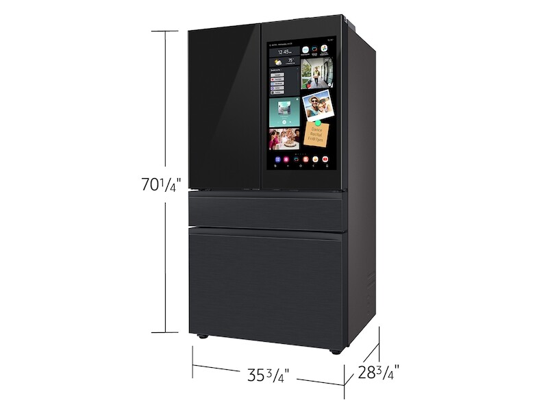 Bespoke AI 4-Door French Door AI Family Hub™ | AI Vision & Auto Open Door 23 cu.ft. RF90F23AECEAA