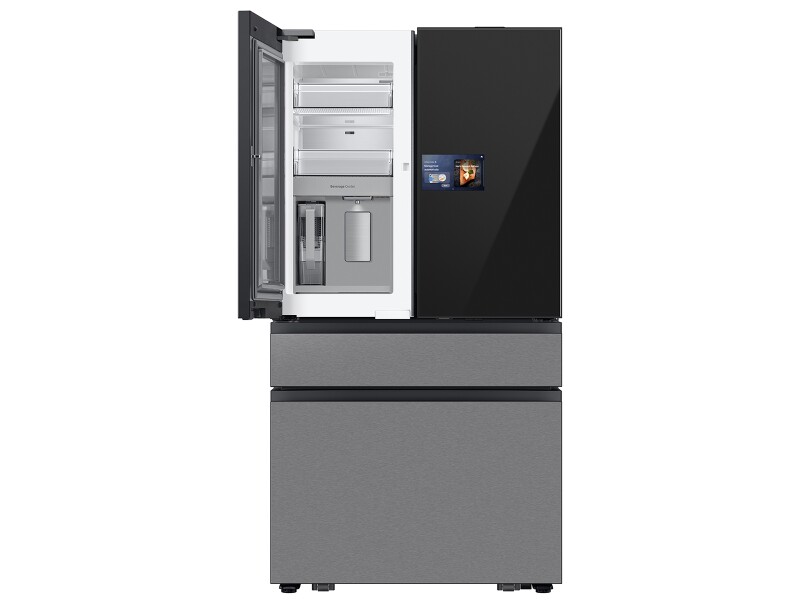 Bespoke AI 4-Door French Door AI Family Hub™ AI Vision | Beverage Center™ 29 cu.ft. RF90F29BECRAA