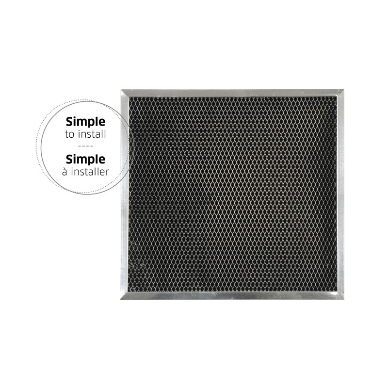 Broan-NuTone Genuine Replacement Charcoal Filter for Range Hoods, 11-1/4" x 12", Fits Select Models RFQTC