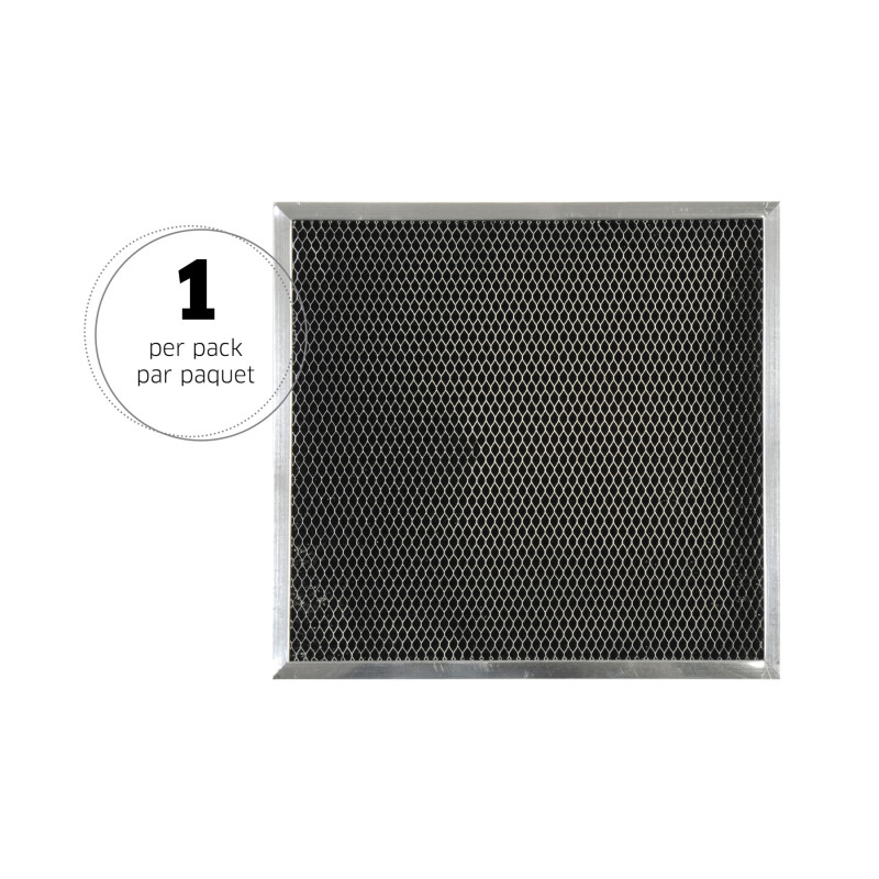 Broan-NuTone Genuine Replacement Charcoal Filter for Range Hoods, 11-1/4" x 12", Fits Select Models RFQTC