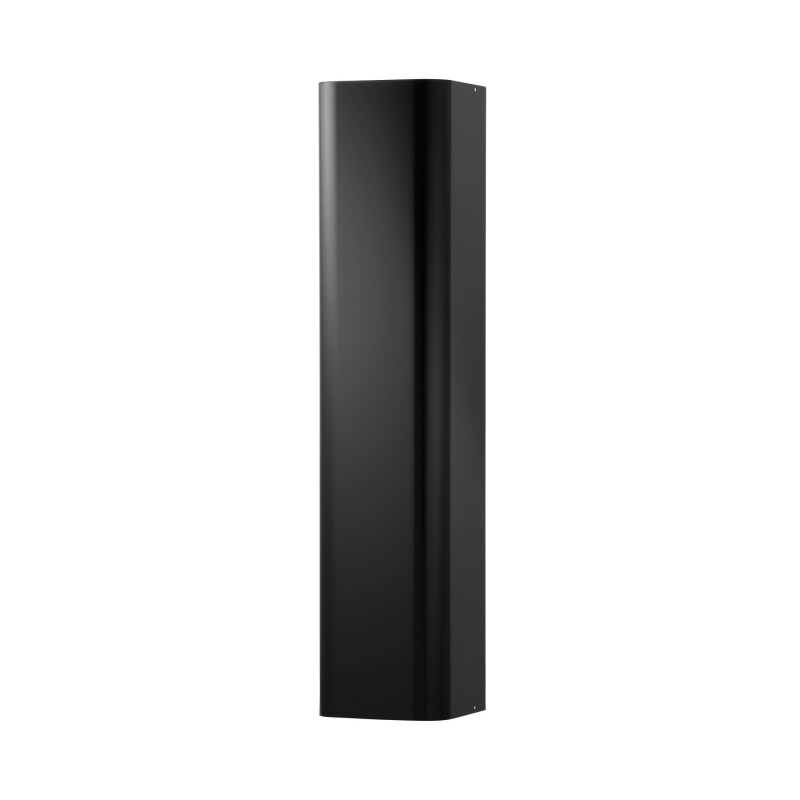 Optional Ducted Flue Extension for RM50000 series range hoods in Black RFX5023