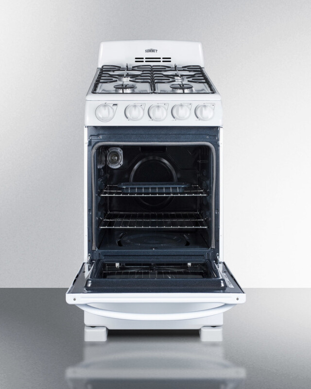 20" Wide Gas Range view 2