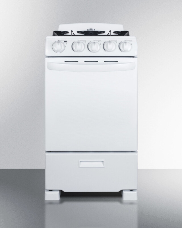 20" Wide Gas Range view 3