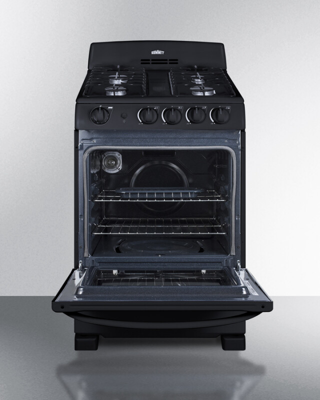24" Wide Gas Range view 3