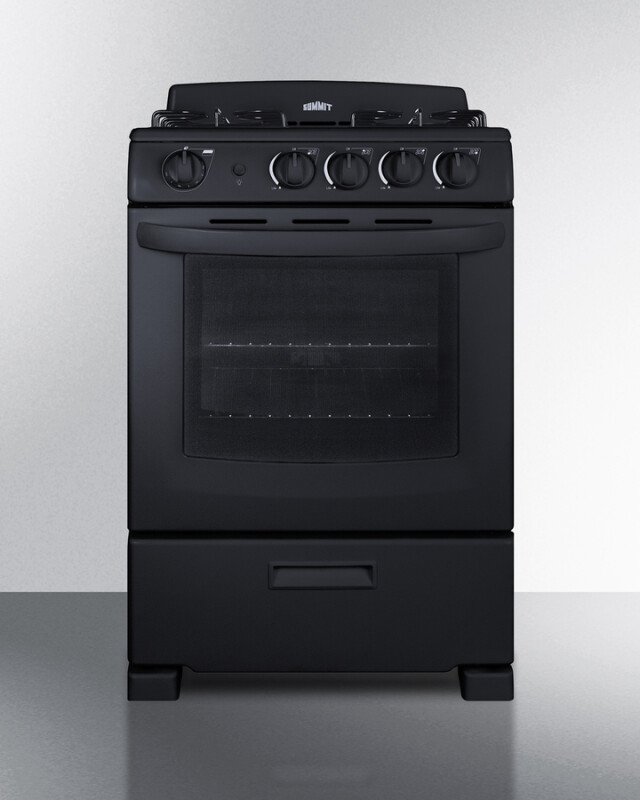 24" Wide Gas Range view 7