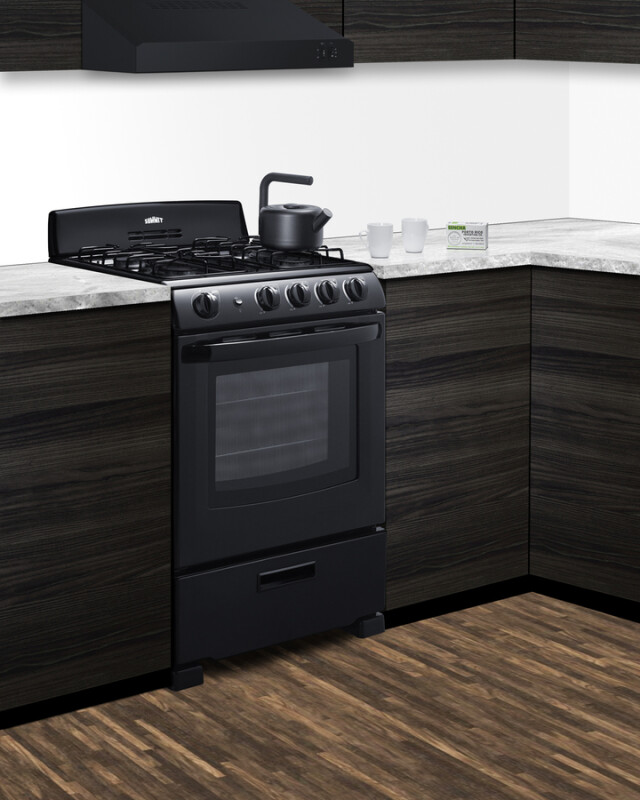 24" Wide Gas Range view 8