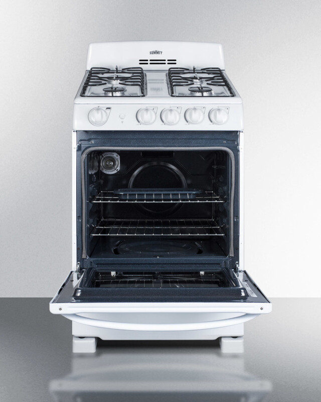 24" Wide Gas Range view 2