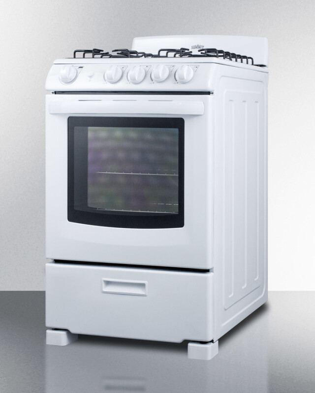 24" Wide Gas Range view 3