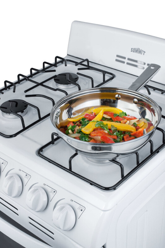 24" Wide Gas Range view 4