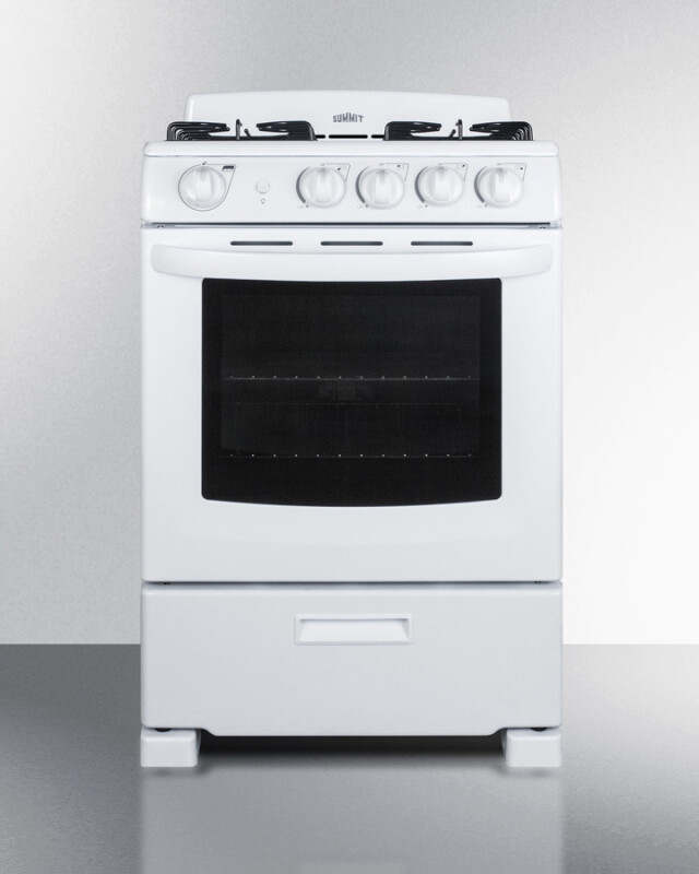 24" Wide Gas Range view 8