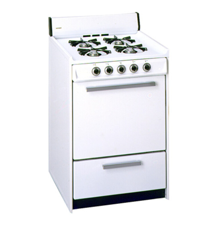 24" Compact Gas Range RGA524EWAD