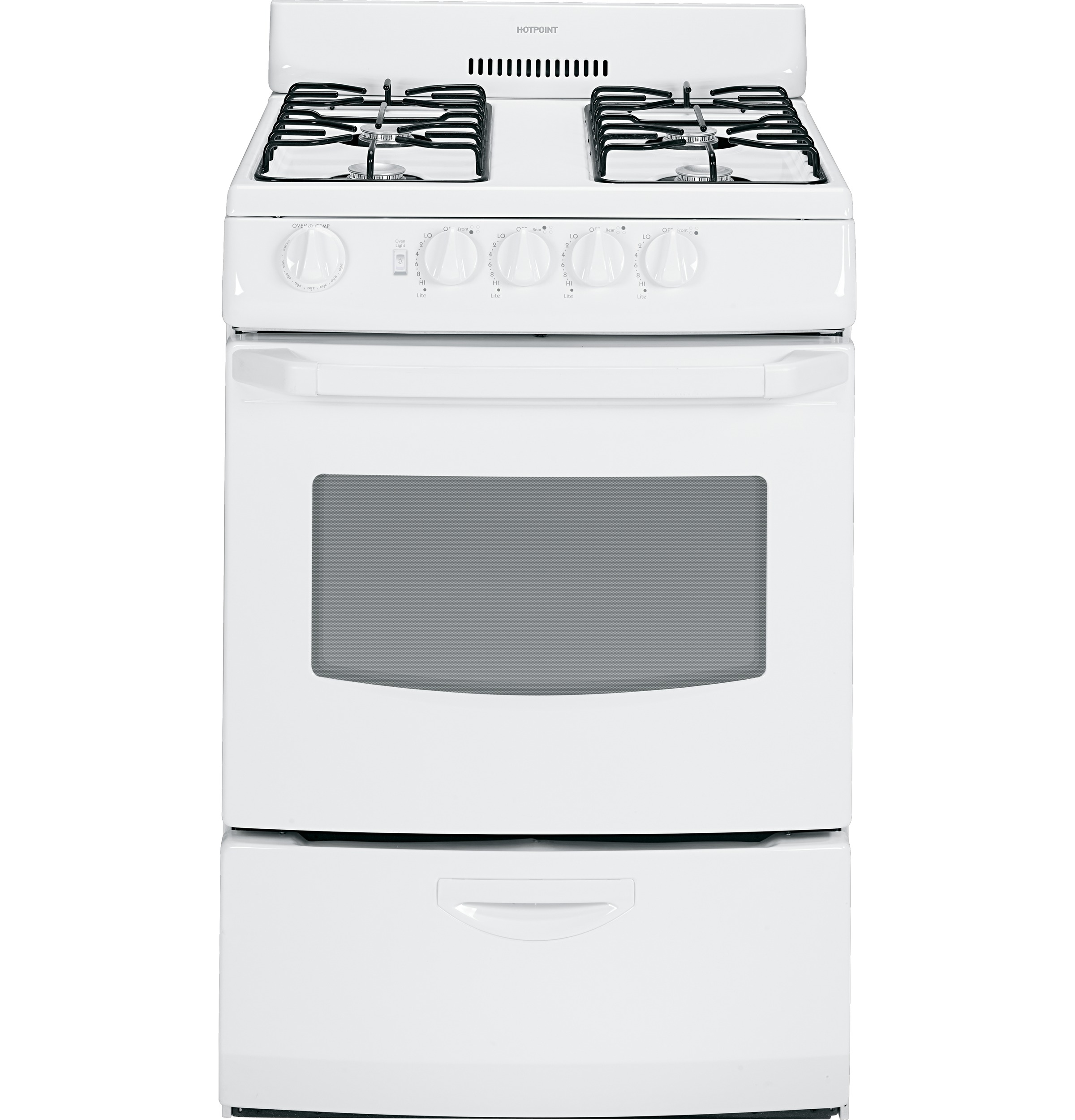 24" Free-Standing Gas Range RGA824DEDWW